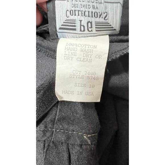 Vintage 80s PG Collections Ginger Bort Size 10 Western Embellished Dress - Picture 7 of 13